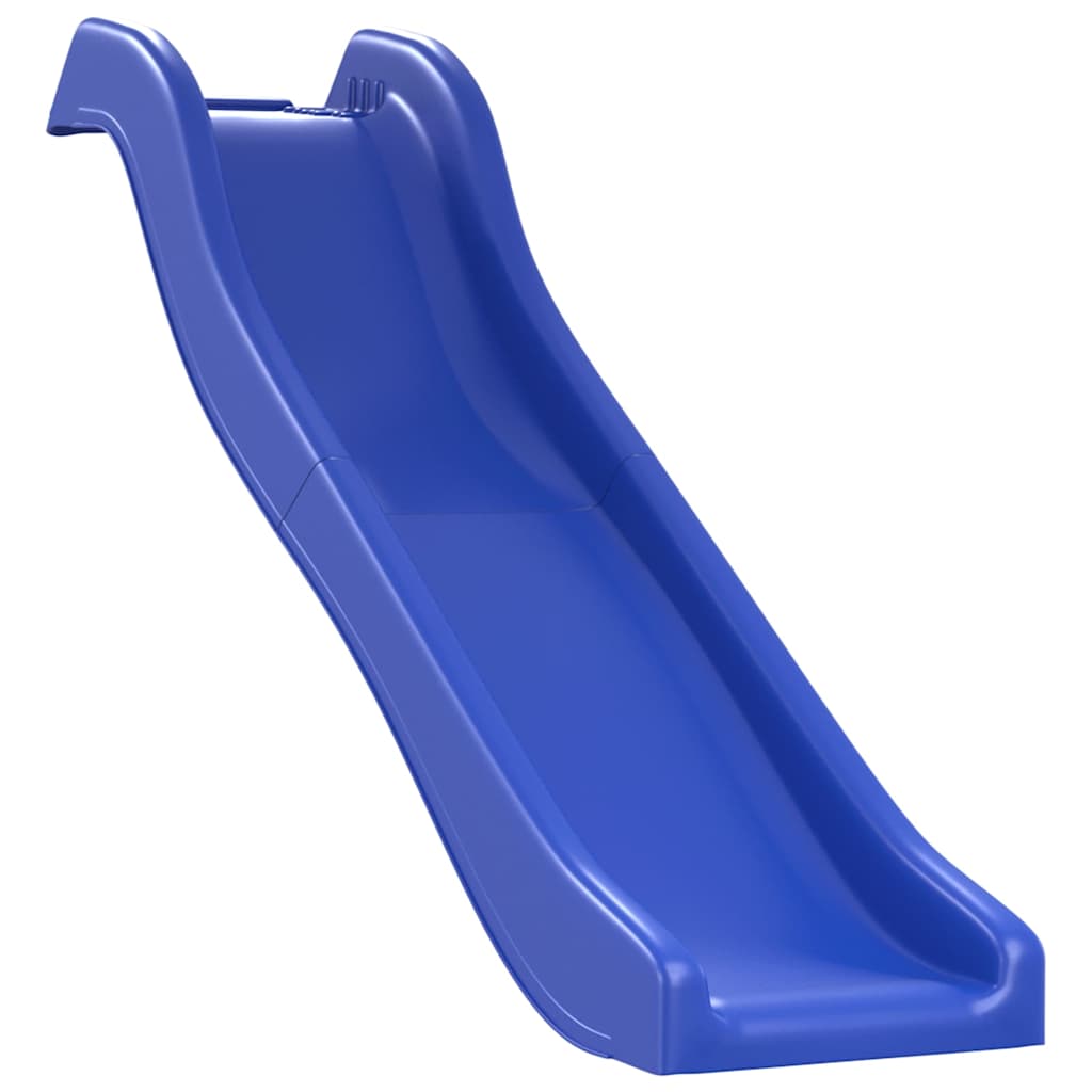 Glijbaan 175x38x23 cm polypropeen blauw