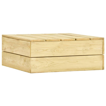 Tuintafel 75x75x31 cm geïmpregneerd grenenhout - AllerleiShop