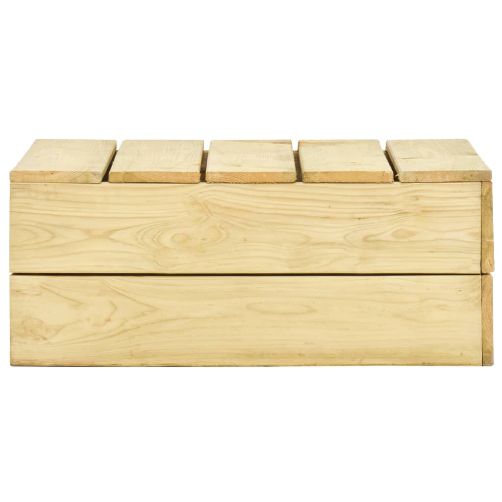 Tuintafel 75x75x31 cm geïmpregneerd grenenhout - AllerleiShop