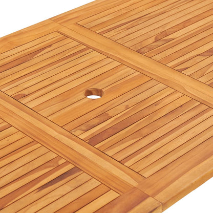 Tuintafel inklapbaar 160x80x75 cm massief teakhout - AllerleiShop