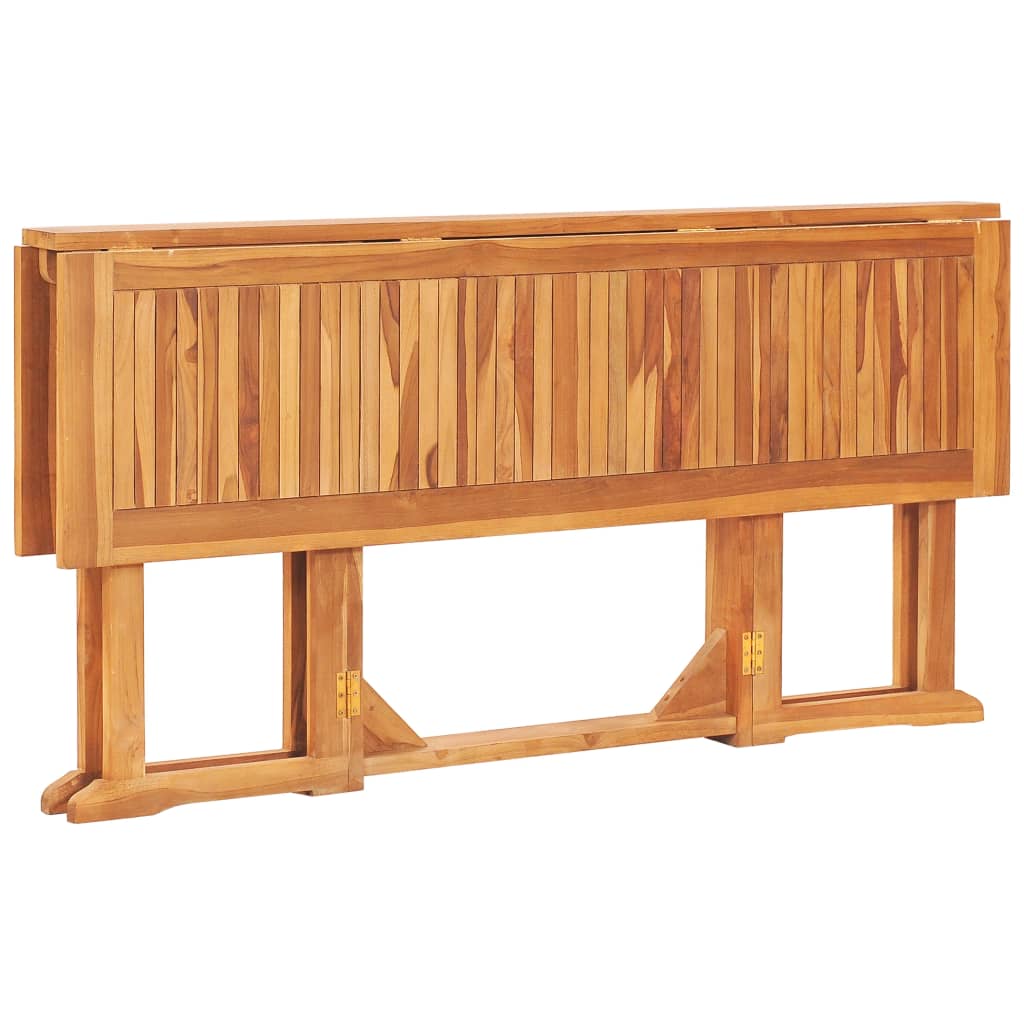 Tuintafel inklapbaar 150x90x75 cm massief teakhout - AllerleiShop