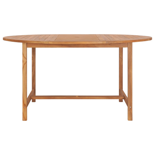 Tuintafel 150x76 cm massief teakhout - AllerleiShop