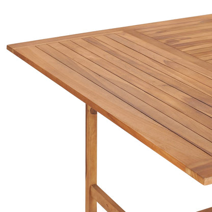 Tuintafel 150x150x76 cm massief teakhout - AllerleiShop