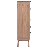 Hoge kast 60x30x100 cm massief teakhout