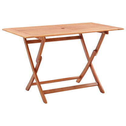 Tuintafel inklapbaar 120x70x75 cm massief eucalyptushout - AllerleiShop