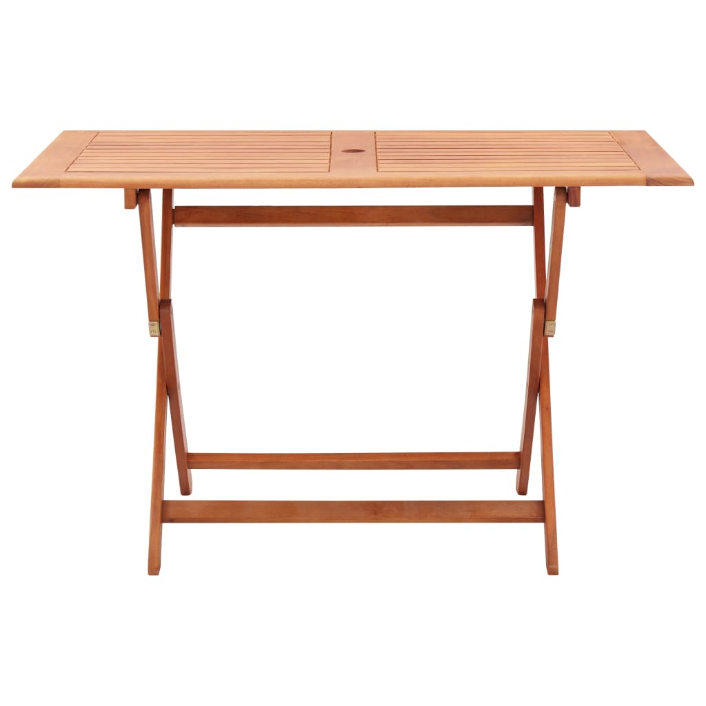 Tuintafel inklapbaar 120x70x75 cm massief eucalyptushout - AllerleiShop