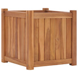 Plantenbak verhoogd 40x40x40 cm massief teakhout - AllerleiShop