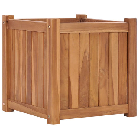 Plantenbak verhoogd 40x40x40 cm massief teakhout - AllerleiShop