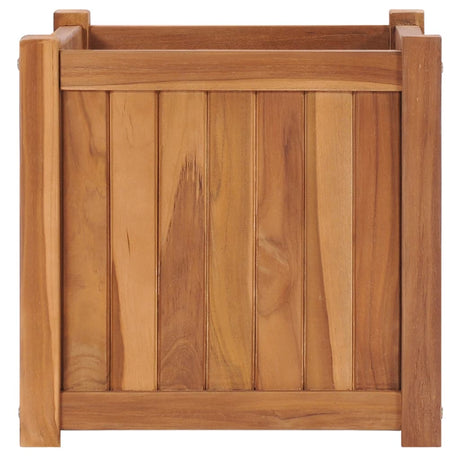 Plantenbak verhoogd 40x40x40 cm massief teakhout - AllerleiShop