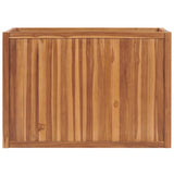 Plantenbak verhoogd 100x50x70 cm massief teakhout - AllerleiShop