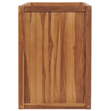 Plantenbak verhoogd 100x50x70 cm massief teakhout - AllerleiShop