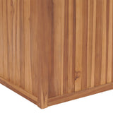 Plantenbak verhoogd 100x50x70 cm massief teakhout - AllerleiShop