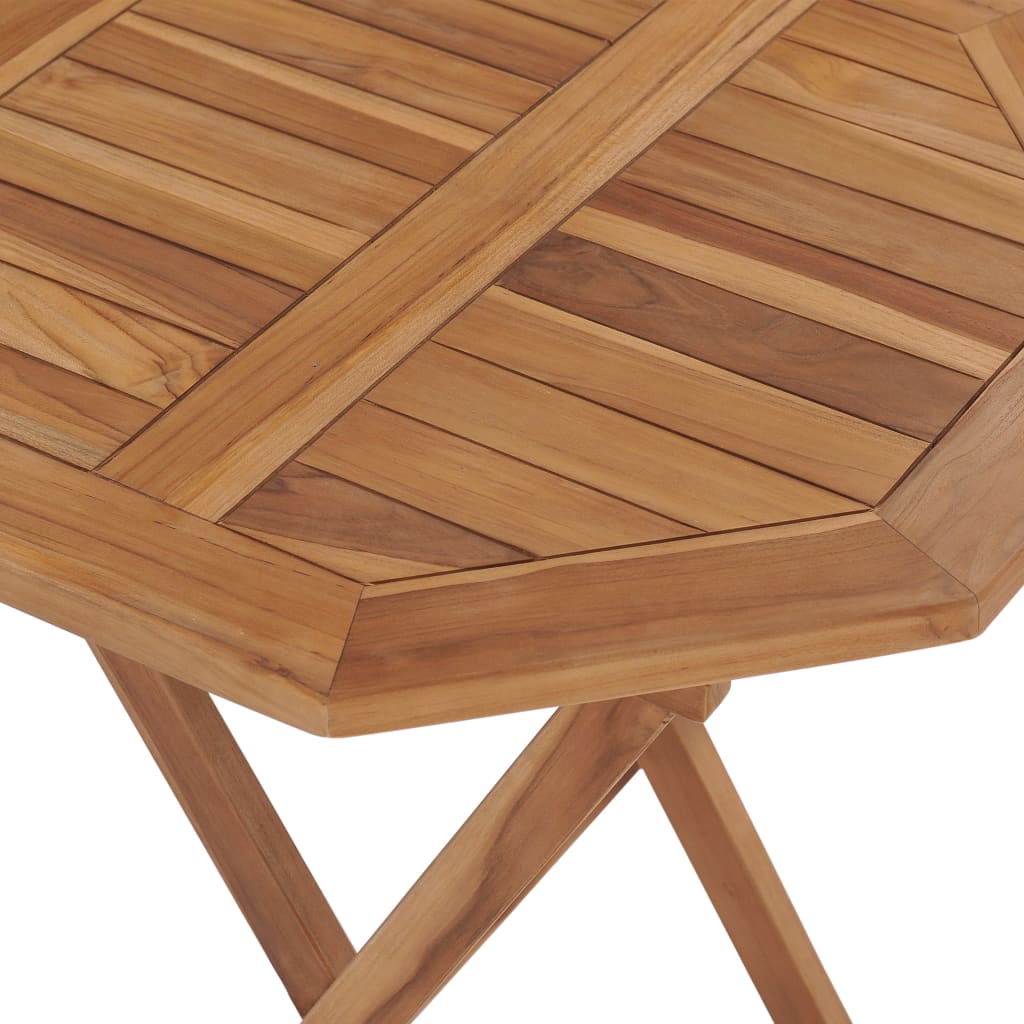 Tuintafel inklapbaar 60x60x75 cm massief teakhout - AllerleiShop