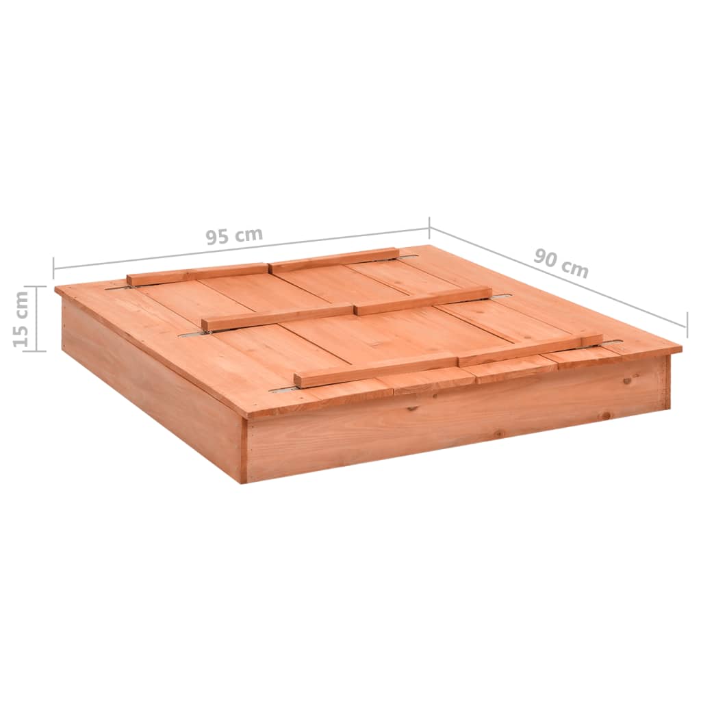 Zandbak 95x90x15 cm vurenhout - AllerleiShop