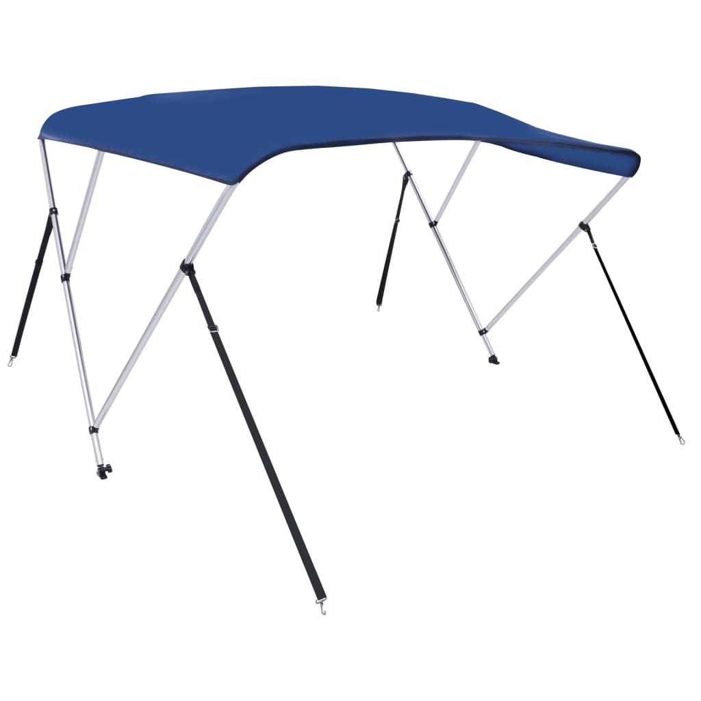 Biminitop 3-boogs 183x140x137 cm blauw - AllerleiShop