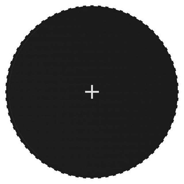 Springmat voor 13 feet/3,96 m ronde trampoline stof zwart