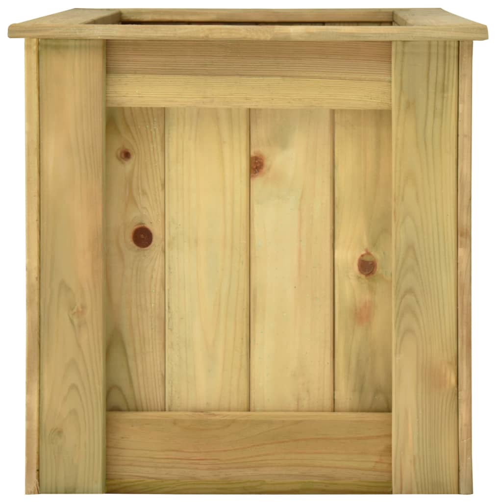 Plantenbak verhoogd 100x50x50 cm geïmpregneerd grenenhout - AllerleiShop