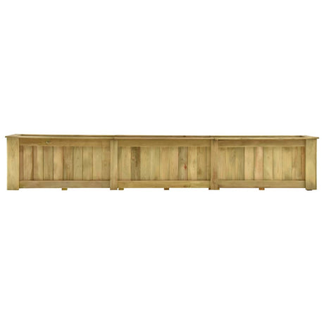 Plantenbak verhoogd 291x50x50 cm geïmpregneerd grenenhout - AllerleiShop