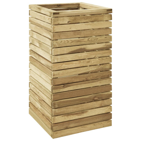 Plantenbak verhoogd 50x50x100 cm geïmpregneerd grenenhout - AllerleiShop