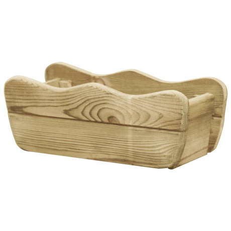 Plantenbak verhoogd 50x18x18 cm geïmpregneerd grenenhout - AllerleiShop