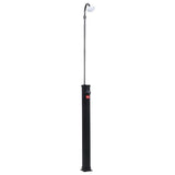 Buitendouche solar 8 L 215 cm zwart - AllerleiShop