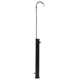 Buitendouche solar 8 L 215 cm zwart - AllerleiShop