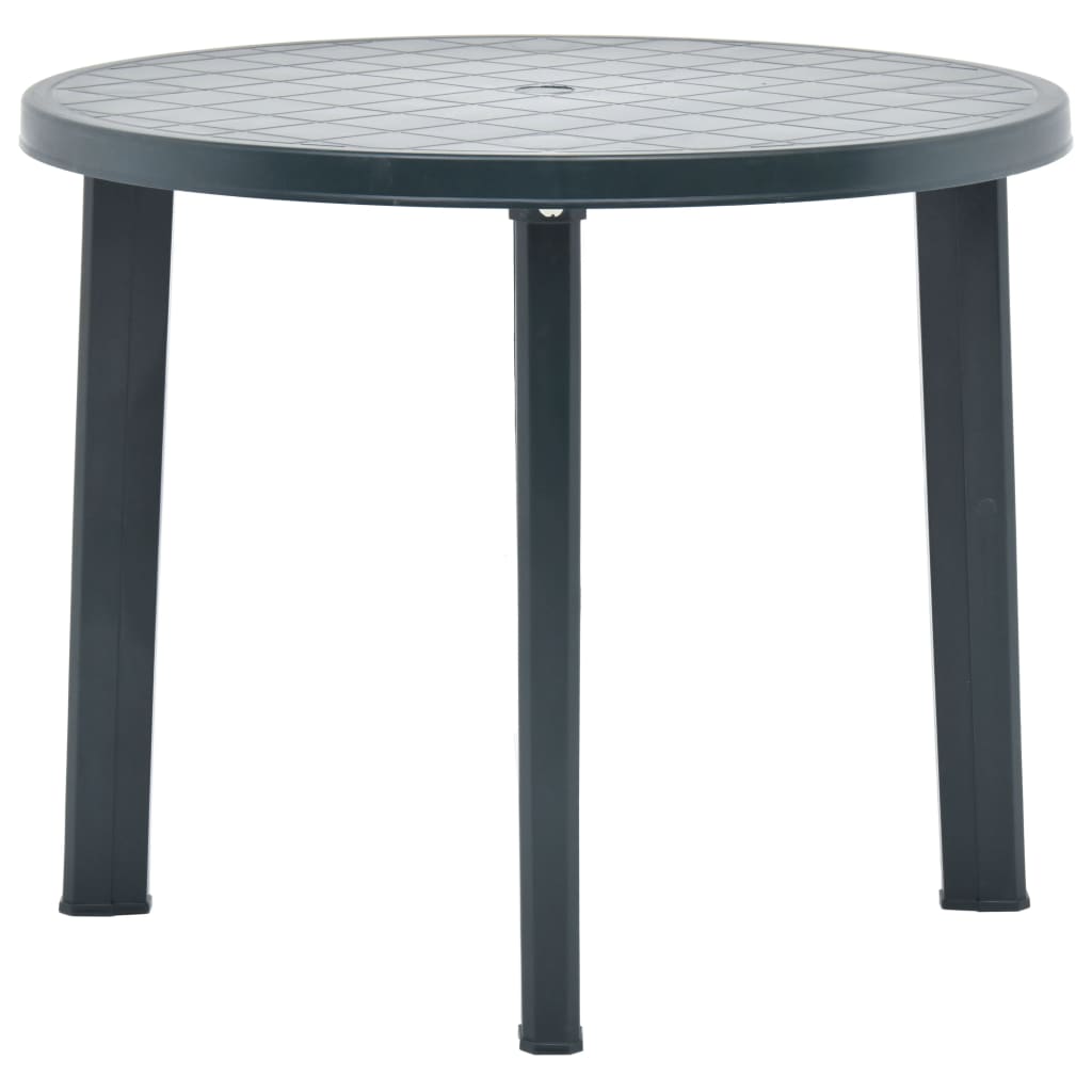 Tuintafel 89 cm kunststof groen - AllerleiShop