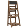 Plantenstandaard 3-laags met bord 40x30x90 cm massief vurenhout - AllerleiShop