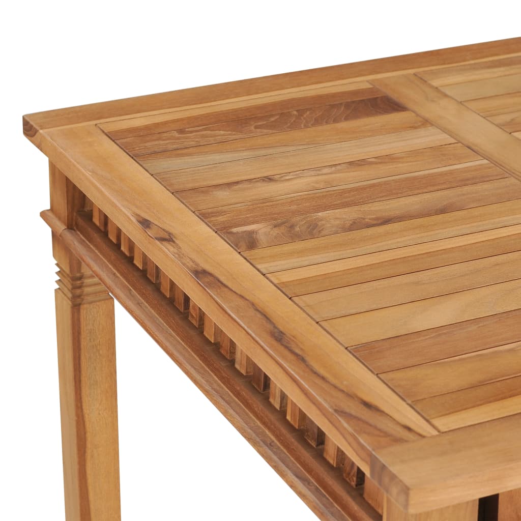 Tuintafel 80x80x80 cm massief teakhout - AllerleiShop