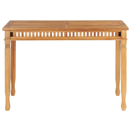 Tuintafel 110x65x80 cm massief teakhout - AllerleiShop