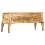 Opbergbox 99x35x48 cm massief mangohout