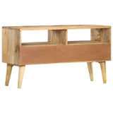 Tv-meubel 90x30x50 cm massief mangohout