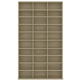 Cd-kast 102x16x177,5 cm bewerkt hout sonoma eikenkleurig - AllerleiShop