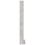 Cd-kast 102x16x177,5 cm bewerkt hout betongrijs - AllerleiShop