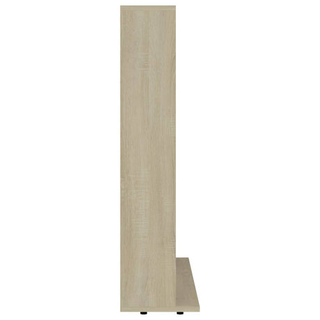 Cd-kast 102x23x89,5 cm bewerkt hout sonoma eikenkleurig - AllerleiShop