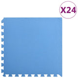 Vloermatten 24 st 8,64 ㎡ EVA-schuim blauw - AllerleiShop