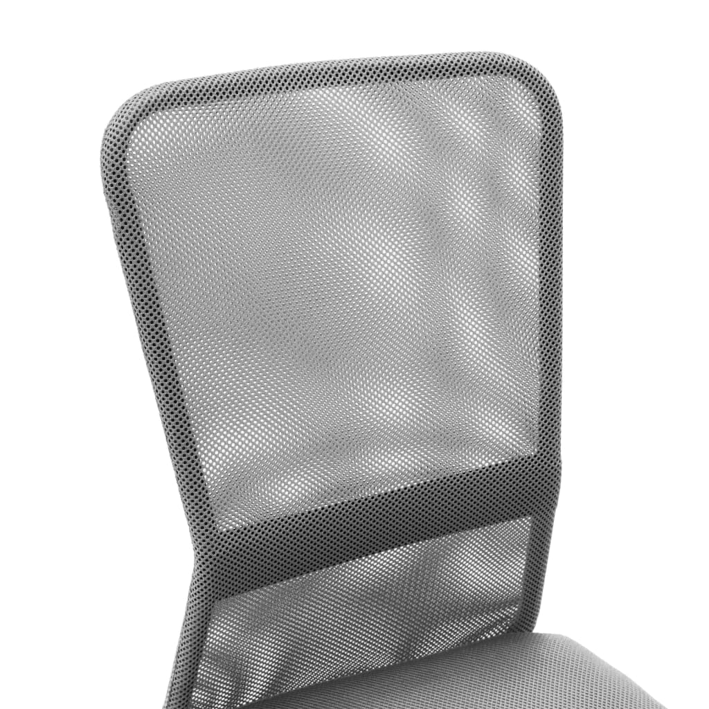 Kantoorstoel 44x52x100 cm mesh stof grijs