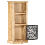 Hoge kast met deur 45x32x110 cm massief mangohout