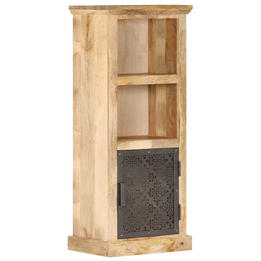 Hoge kast met deur 45x32x110 cm massief mangohout