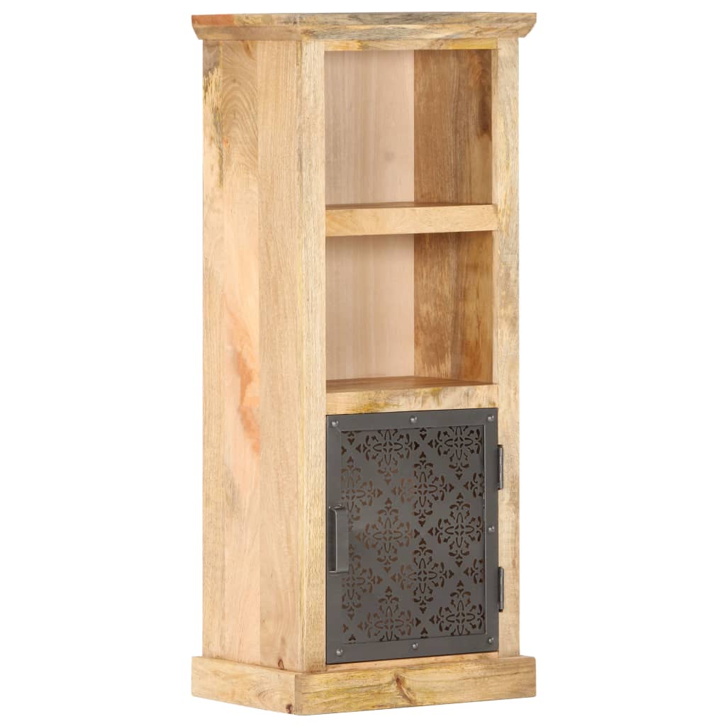 Hoge kast met deur 45x32x110 cm massief mangohout