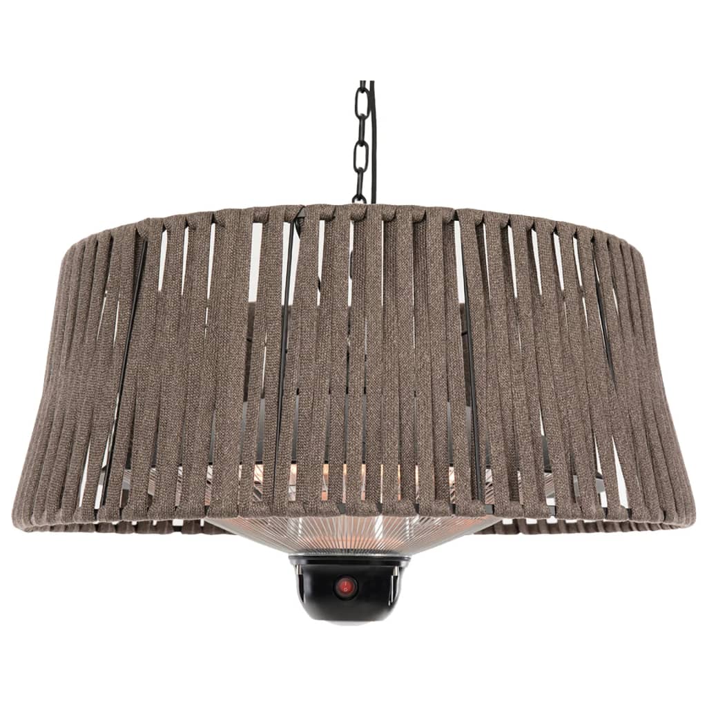 Sunred Hangende verwarmer Artix Corda 1800 W halogeen bruin - AllerleiShop