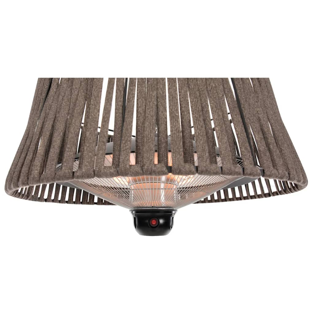 Sunred Hangende verwarmer Artix Corda 1800 W halogeen bruin - AllerleiShop