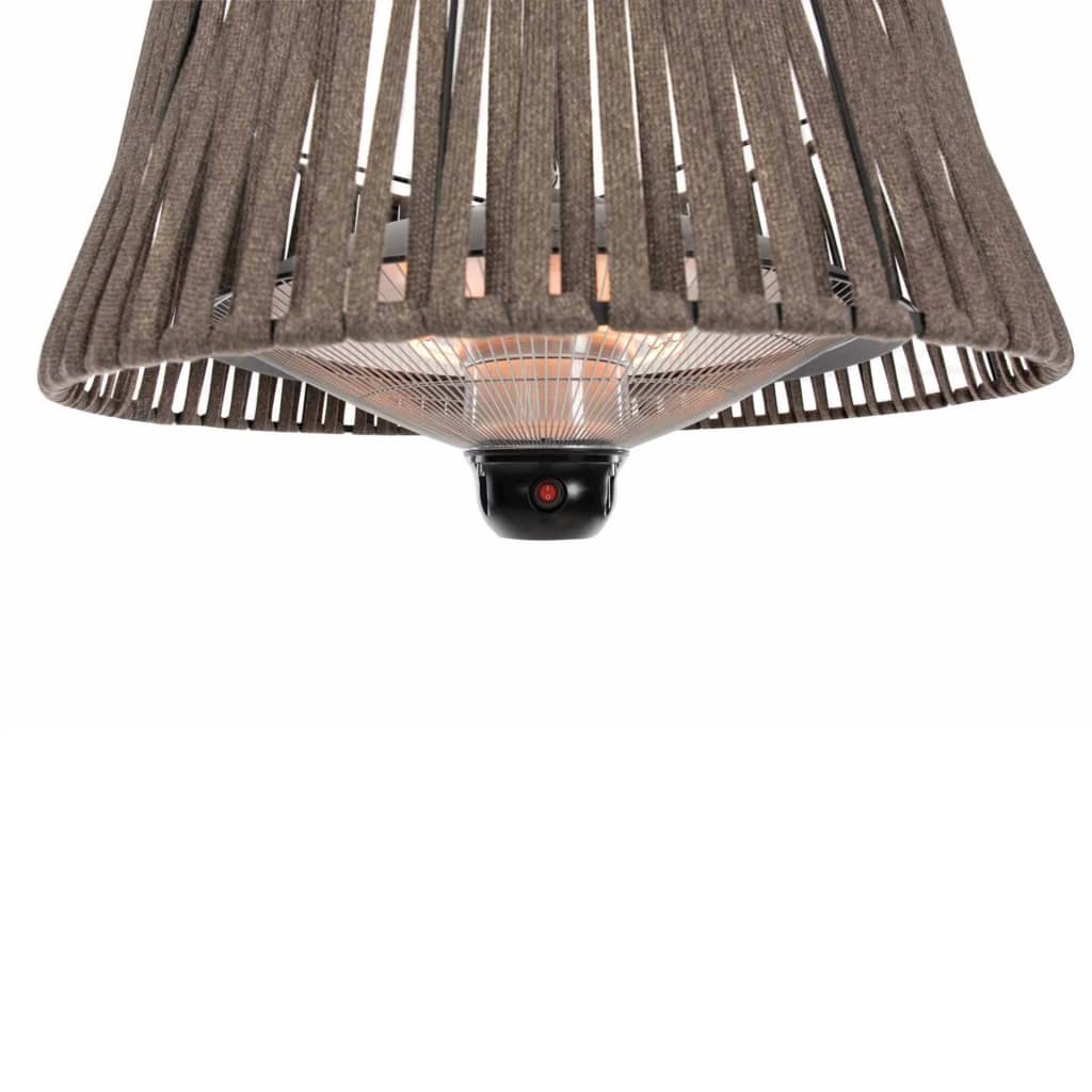 Sunred Hangende verwarmer Artix Corda 1800 W halogeen bruin - AllerleiShop