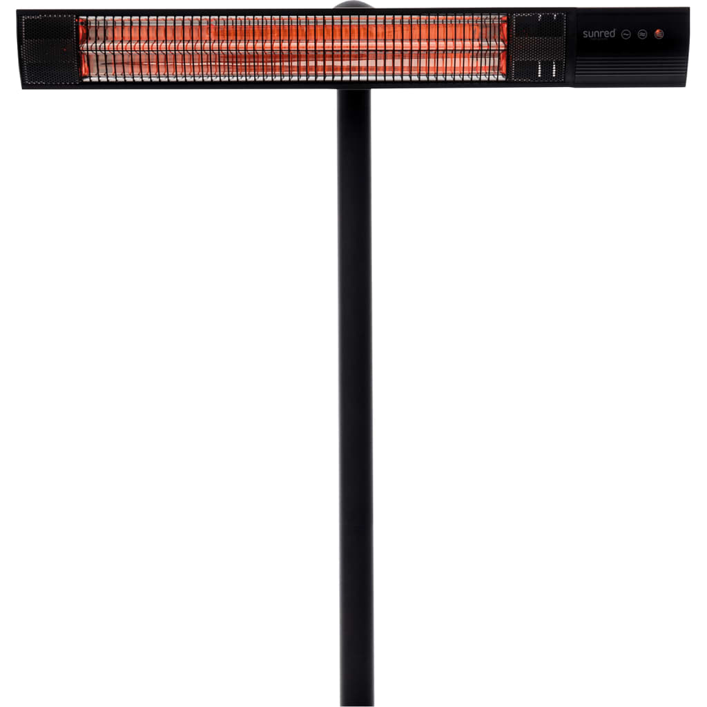 Sunred Verwarmer Royal Diamond Dark 2500 W Rose Gold Carbon zwart - AllerleiShop