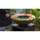 RedFire Vuurschaal met barbecuegrill ONYX met hoes 60 cm - AllerleiShop