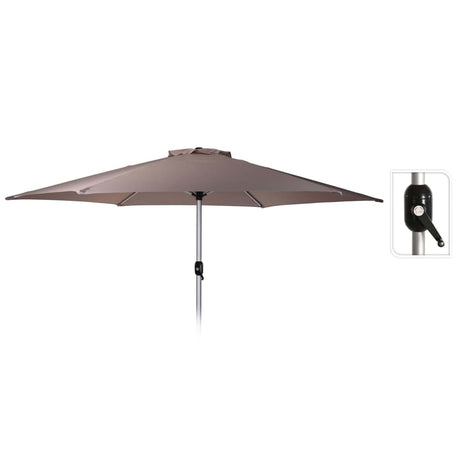 ProGarden Parasol Mardi 270 cm taupe - AllerleiShop