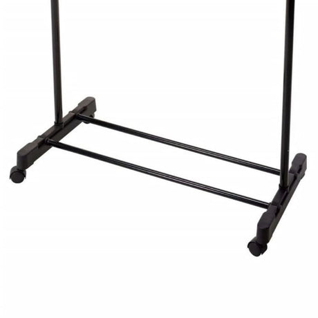 Storage solutions Kledingrek met wielen enkele stang 80x42x(90-165) cm - AllerleiShop