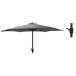 ProGarden Parasol Monica 270 cm donkergrijs - AllerleiShop