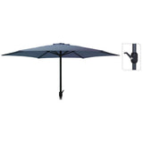 ProGarden Parasol Monica 270 cm donkerblauw - AllerleiShop