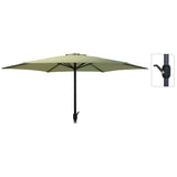 ProGarden Parasol Monica 270 cm groen - AllerleiShop